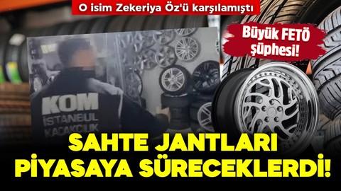 İnsanların canını hiçe saydılar: Sahte jantları piyasa süreceklerdi! Büyük FETÖ şüphesi! O isim Zekeriya Öz'ü karşılamıştı