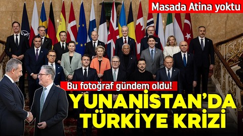 Bu fotoğraf Atina'yı karıştırdı! Yunanistan'da Türkiye krizi! Yunanistan'da tartışmalar başladı!