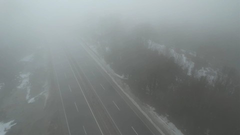 Zonguldak'ta hava sıcaklığı 6 dereceye kadar düştü. Yoğun sis etkili oldu