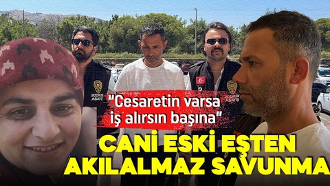 Eski eşini öldürüp onun arkadaşını yaralamıştı! Kan donduran mesajlar için akılalmaz savunma!