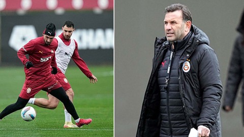 Galatasaray ara vermedi! Alanyaspor maçı hazırlıkları başladı