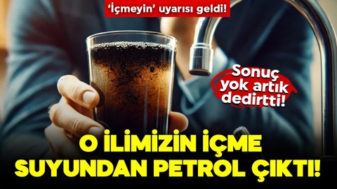 Şikayetler doğru çıktı! Sonuç yok artık dedirtti: O ilimizin içme suyundan petrol çıktı! İçmeyin uyarısı geldi