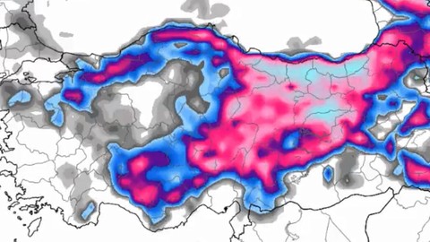 Türkiye'ye perşembe günü uyarısı verildi. Çarşamba geceden sonra başlayacak