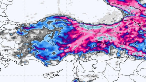 Konya, Niğde, Aksaray, Nevşehir, Kırşehir, Kayseri, Yozgat, Tokat, Sivas, Maraş, Malatya'ya yoğun vuracak. Tarih verildi