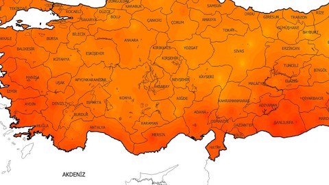 Hatay, Adana, Mersin, Kilis, Kahramanmaraş ve Gaziantep'e tek tek cumartesi uyarısı verildi. 1  hafta fokur fokur kaynatacak