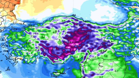 Eskişehir, Konya, Nevşehir, Ankara, Kayseri, Sivas, Niğde, Karaman, Kırıkkale, Kırşehir, Aksaray, Yozgat ve Çankırı'ya salı günü müjdesi verildi