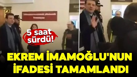 İBB’ye terör ve yolsuzluk soruşturması! Ekrem İmamoğlu'nun ifadesi tamamlandı: 5 saat sürdü