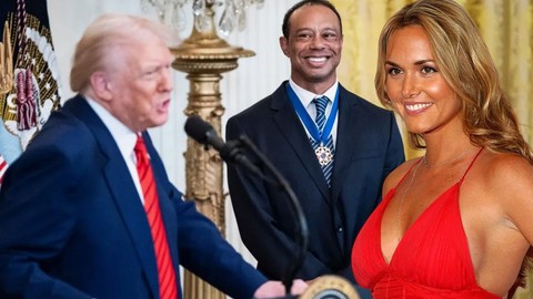 Efsane golfçü Tiger Woods, Donald Trump'ın eski geliniyle aşkını ilan etti! Vanessa Trump ile pozları sosyal medyayı salladı