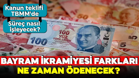 Milyonlarca emekliyi ilgilendiriyor! Emekli bayram ikramiyesi kanun teklifi TBMM Genel Kurulu'nda!