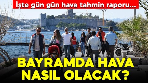 Ramazan Bayramı'nda hava nasıl olacak? İşte gün gün hava tahmin raporu