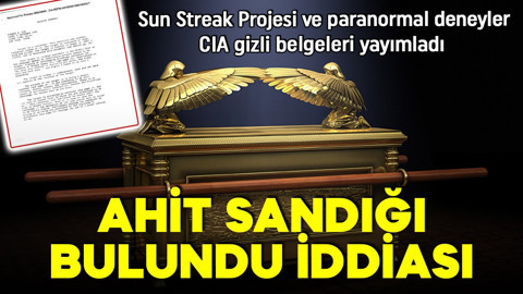 Ahit Sandığı bulundu mu? CIA belgelerin gizliliğini kaldırdı! Ahit Sandığı şu an nerede?