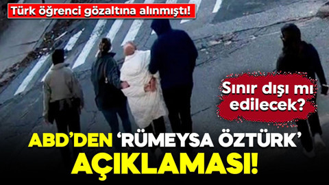 Türk öğrenci gözaltına alınmıştı! ABD Dışişleri Bakanı Rubio'dan Rümeysa Öztürk açıklaması