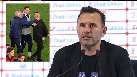 Maç sonunda yaşananlar olay olmuştu! Okan Buruk'tan Mourinho'nun müdahalesi sonrası ilk açıklama!