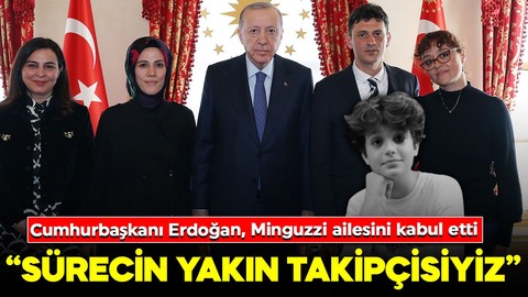 Bıçaklı saldırıda hayatını kaybetmişti! Cumhurbaşkanı Erdoğan, Mattia Ahmet Minguzzi'nin ailesiyle görüştü