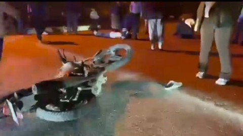 Denizli’de motosiklet kazası: 1’i ağır olmak üzere 4 yaralı!