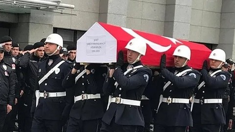Şehit bekçi Uğur Gölçek gözyaşlarıyla son yolculuğuna uğurlandı!