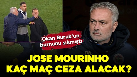 Okan Buruk’un burnunu sıkmıştı! Fenerbahçe teknik direktörü Mourinho’yu bekleyen ceza ortaya çıktı! Gözler TFF’ye döndü