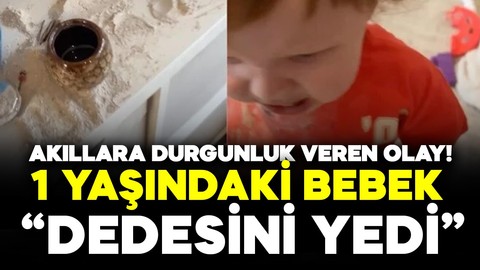 İngiltere'de akıllara durgunluk veren olay! 1 yaşındaki bebek “dedesini yedi”