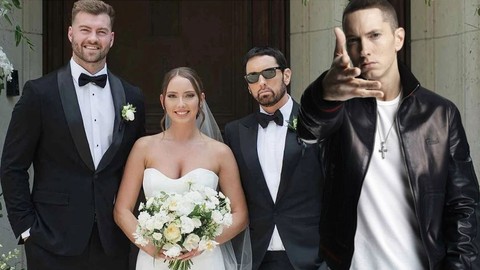 Ünlü rapçi Eminem dede oldu! Torununun yüzü ilk kez göründü
