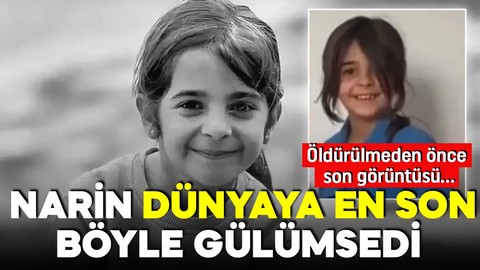 8 yaşındaki Narin Diyarbakır'da öldürülmüştü! Öldürülmeden önceki son görüntüleri ortaya çıktı!