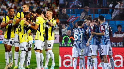 Süper Lig’de dev maç! Fenerbahçe, Trabzonspor’u konuk edecek! İşte muhtemel ilk 11’ler