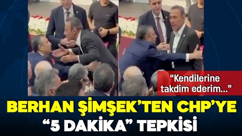 Berhan Şimşek'in yeterli imzayı alamadığı iddia edilmişti! Şimşek'ten CHP'ye 5 dakika tepkisi!
