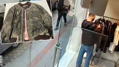 İstanbul Kadıköy'de 110 bin TL'lik montu çalmıştı! Yakayı ele verdi