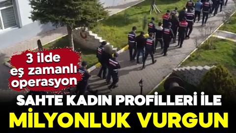 Sahte kadın profiliyle hesap açtılar! Tehdit ve şantajla milyonluk vurgun