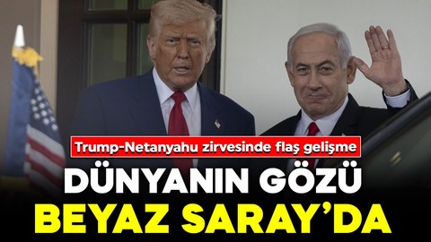 Beyaz Saray duyurdu! Trump-Netanyahu zirvesinde flaş gelişme