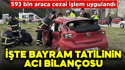 Bayram tatilinin acı bilançosu! İçişleri Bakanı Ali Yerlikaya açıkladı