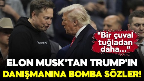 Elon Musk'tan Trump'ın danışmanına şok sözler: "Bir çuval tuğladan daha aptal"