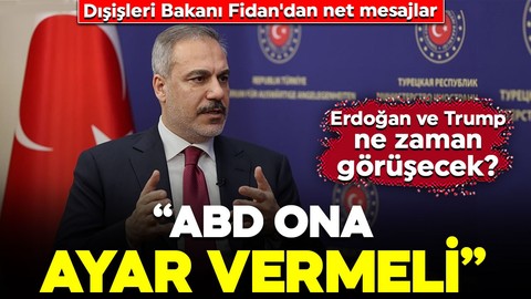 Dışişleri Bakanı Hakan Fidan'dan önemli açıklamalar: "ABD’nin Netanyahu'ya ayar vermesi gerekiyor"