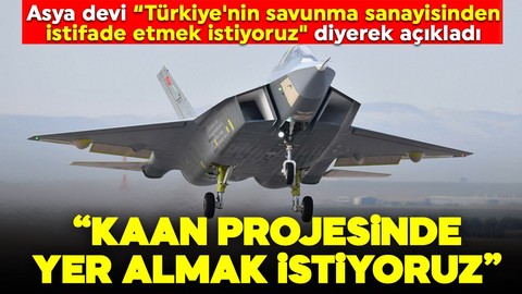 Endonezya Cumhurbaşkanı Türkiye ziyaretinde açıkladı: "Kaan projesinde yer almak istiyoruz"