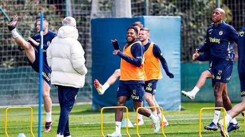 Fenerbahçe, Sivasspor maçı için kuvvet ve çabukluk çalıştı