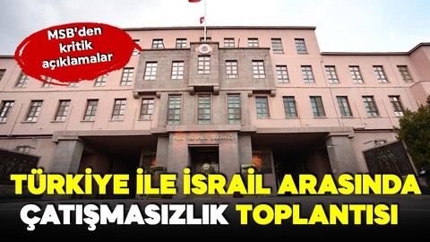 Azerbaycan'da kritik görüşme! Türk ve İsrailli yetkililerden çatışmayı önleme toplantısı!