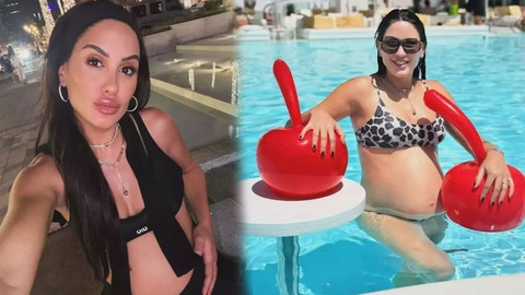 Anne olmak için gün sayıyor! Survivor Sahra Işık hamilelikte kaç kilo aldığını açıkladı! Karnı burnunda pozlarına beğeni yağdı
