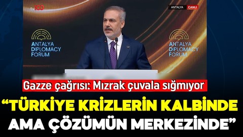 Dışişleri Bakanı Hakan Fidan'dan önemli açıklamalar: BM, Gazze konusunda sessiz kaldı