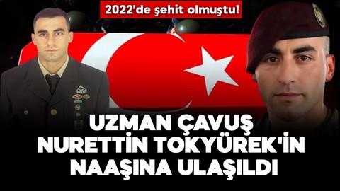 'Pençe Kilit' şehidinin naaşına 3 yıl sonra ulaşıldı!