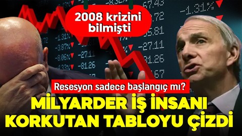 Ünlü ekonomist Dailo'dan korkutan uyarı geldi! 2008 krizini de bilmişti: “Resesyondan daha kötüsünü yaşayabiliriz”