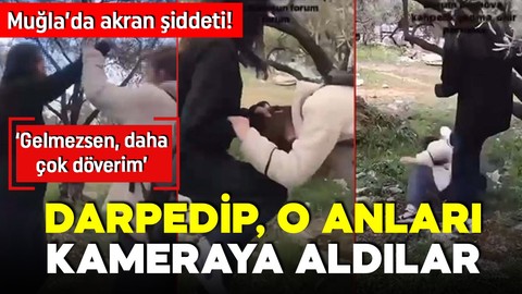 Yine akran şiddeti! 13 yaşındaki arkadaşını dövdü! O anlar kamerada!