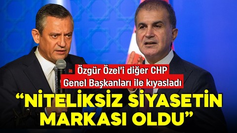 AK Parti Sözcüsü Çelik'ten Özgür Özel'e çok sert tepki: Niteliksiz siyasetin markası oldu