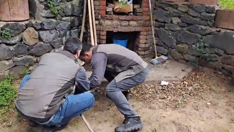 Yalova'da evin bahçesinde yaralı halde bulundu. Yetkililer tedavi altına alınması için harekete geçti