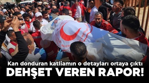 Dehşet veren rapor! Kan donduran katliamın o detayları ortaya çıktı