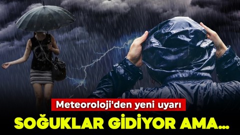 Meteoroloji'den yeni uyarı: Soğuklar gidiyor, nisan yağmurları geliyor!