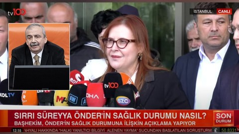 Sırrı Süreyya Önder'in sağlık durumu nasıl? Başhekim tedavisindeki kritik süreyi açıkladı