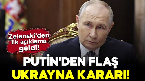 Putin'den flaş Ukrayna kararı! Tüm askeri operasyonlar durdu