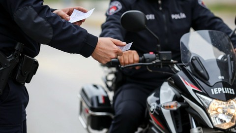 Motosikletle akrobasi yaptı, sosyal medyada paylaştı! Bu harekete rekor ceza geldi