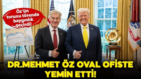 Ünlü Türk doktor Mehmet Öz, Beyaz Saray'da görevine başladı!