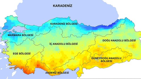 Türkiye'de salı günü bir başlayacak, 6 gün boyunca her gün devam edecek