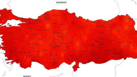 Türkiye'ye resmen tarih verildi. Çarşamba giriş yapacak 3gün sürecek